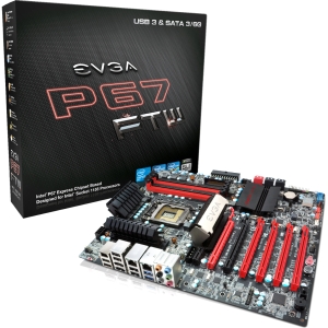 160-SB-E679-KR EVGA P67 FTW P67 Socket LG1155 Extended-ATX Motherboard (Refurbished)