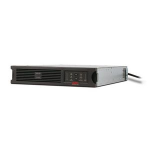 SUA2200R2X147 APC Smart-UPS 2200VA 1980Watt 120V 47-53Hz LED Display 2 x NEMA 5-15R 2 x NEMA 5-20R 1 x NEMA L5-20R DB-9 RS-232 Smart-Slot USB 2U Rack-mountable Line Interactive UPS (Refurbished)