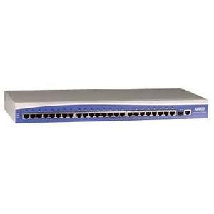 4200523L1 Adtran NetVanta 1224STR 24 Port Layer 2 Ethernet Switch with Integral Router & T1+DSX-1 DSU (Refurbished)