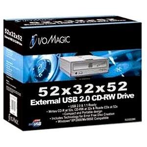 I523252BE IoMagic 16x Cdrw 52x32x52 Ext Drv Usb2
