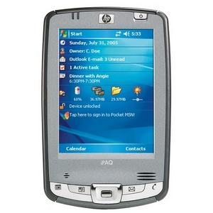 FA673B#ABA HP iPAQ Pocket PC hx2190b Intel PXA270 312MHz 64MB/192MB ROM 3.5-inch Active Matrix TFT Color LCD 65536 Colors (16-bit)