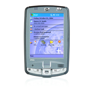 FA675B#ABA HP iPAQ hx2490 Pocket PC Intel PXA270 520MHz 64MB/192MB ROM 3.5-inch Active Matrix TFT Color LCD 65536 Colors (16-bit)