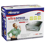32023234 Imation Memorex 52x/32x/52x CD-RW USB External Optical Drive