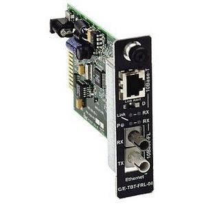 C/E-TBT-FRL-04(SC) Transition 10Base-T to 10Base-FL Slide-In-Module Media Converter