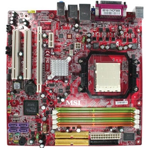 K9NGM2-FID MSI Socket AM2 Nvidia GeForce 6150/ nForce 403 Chipset AMD Athlon 64 X2/ Athlon 64 FX/ Athlon 64/ AMD Sempron Processors Support DDR2 4x DIMM 4x SATA 3.0Gb/s Micro-ATX Motherboard (Refurbished)