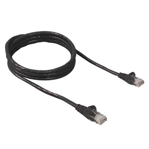 A3L85007BKS Belkin Fastcat Cat5e Patch Cable Rj-45 Male Network Rj-45 Male Network 7ft - Black
