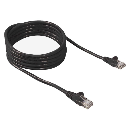 A3L85050BKS Belkin 50ft RJ-45 Fast Cat Ethernet Patch Cable - Black
