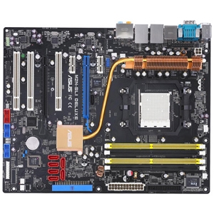 90-MIL030-G0UAYZ ASUS Socket AM2+/AM2 Nvidia nForce 560 SLI Chipset AMD Phenom FX/ Phenom/ AMD Athlon 64 X2/ Athlon 64/ AMD Sempron Processors Support DDR2 4x DIMM 4x SATA 3.0Gb/s ATX Motherboard (Refurbished)