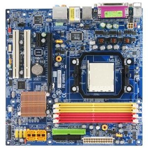 GA-M61PM-S2 Gigabyte Socket AM2 Nvidia GeForce 6100/ nForce 430 MCP Chipset AMD Athlon 64 FX/ Athlon 64 X2/ Athlon 64/ AMD Sempron Processors Support DDR2 4x DIMM 4x SATA 3.0Gb/s Micro- ATX Motherboard (Refurbished)