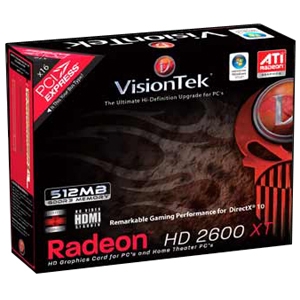 900198 VisionTek Radeon HD 2600XT X2 1GB DVI / HDCP / PCI-Express x16 Video Graphics Card