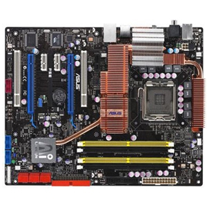 P5E ASUS Socket LGA 775 Intel X38 + ICH9R Chipset Core 2 Quad/ Core 2 Extreme/ Core 2 Duo/ Pentium Extreme/ Pentium D/ Pentium 4/ Processors Support DDR2 4x DIMM 6x SATA 3.0Gb/s ATX Motherboard (Refurbished)