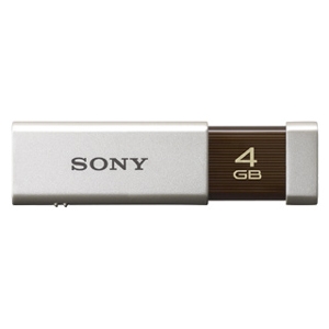 USM4GLX Sony MicroVault Click Turbo 4GB USB 2.0 Flash Drive