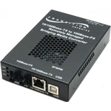 SFBRM1013-190-NA Transition 10/100Base-TX (RJ-45) to 100Base-FX 1300 NM Multi-Mode (SC) 2 Kilometers/1.2 Miles for High-Temp with DMI Options 10/100 Bridging Stand-Alone Media Converter