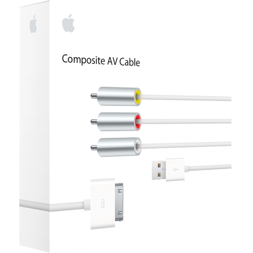 MC748E/A Apple Composite Audio/Video Cable Composite