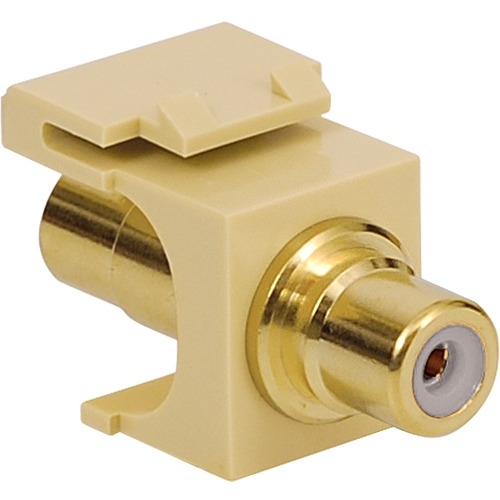 IC107B6GIV ICC Module Rca Female White Insert Ivory