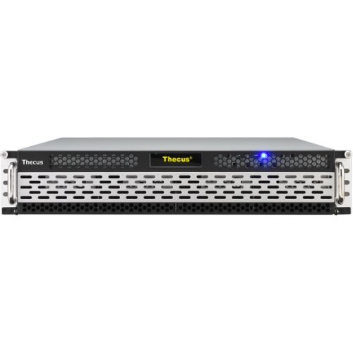 N8900 Thecus Full-Featured 2U Rackmount NAS Server Intel Core i3 i3-2120 3.30 GHz RJ-45 Network, Type A USB, USB, HDMI, Serial, Audio In, Audio Out, Microphone (Refurbished)