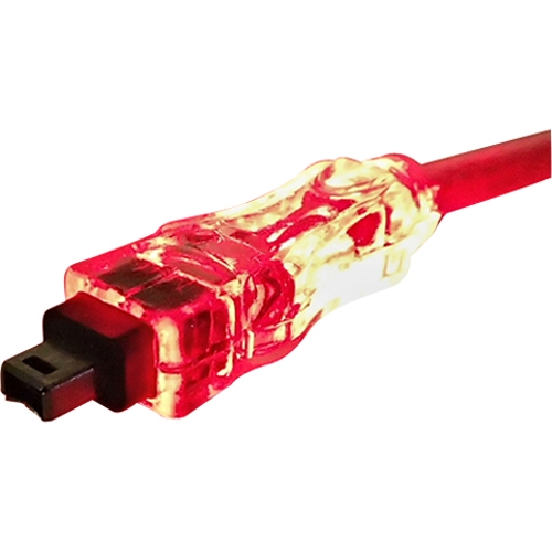 CC1394B-10RDL QVS Firewire For Camcorder Audio/video Device 10ft
