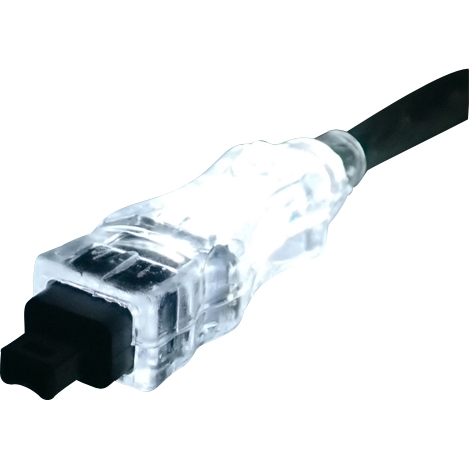 CC1394B-06WHL QVS 6ft Fw/i.link 6pin To 4pin M/m Cable