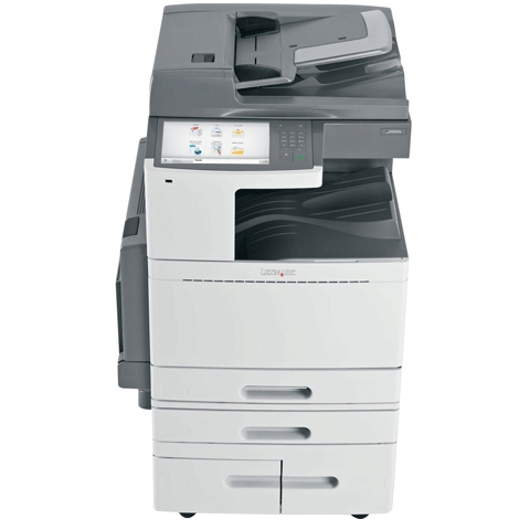 22ZT182 Lexmark X950dhe (1200 x 1200) dpi 45ppm (Mono) / 40ppm (Color) 33.6Kbps Fax Modem 620-Sheets USB 2.0 Gigabit Ethernet Multifunction (Color) Laser Printer (Refurbished)