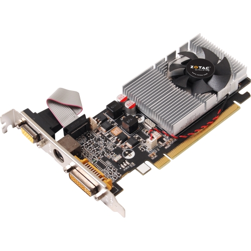 ZT-84SEH4P-FSL Zotac GeForce 8400 GS Graphic Card 459 MHz Core 256 MB GDDR2 SDRAM PCI Express 2.0 x16 667 MHz Memory Clock 2560 x 1600 SLI Passive Cooler DirectX 10.0, OpenGL 3.2 HDMI DVI