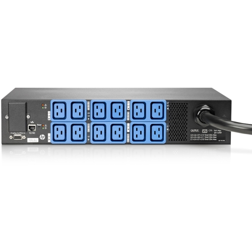AF535A HPE 17.3kVA 48A 208V Three Phase 12 Outlet Core NA/JP Intelligent Power Distribution Unit 12 x IEC 60320 C19 17.30 kVA 2U Rack-mountable