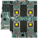 MBD-X9QR7-TF+-O SuperMicro X9QR7-TF+ Quad Socket LGA 2011 Intel C602 Chipset Intel Xeon E5-4600 v2/ E5-4600 Processors Support DDR3 32x DIMM 2x SATA2 3.0Gb/s Proprietary Server Motherboard (Refurbished)