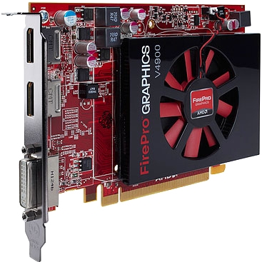 A6R62AV HP AMD FirePro V4900 1GB Video Graphics Card