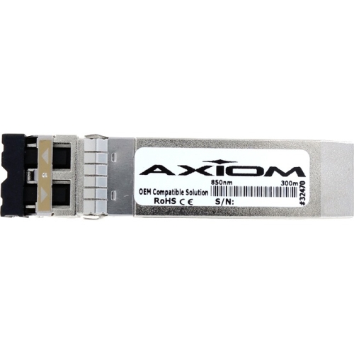 DSSFPFC8GLW-AX Axiom 2/4/8 Gbps Data Rate Fibre Channel SFP Module LC Connector 1310nm Wavelength Single-mode Fiber (SMF) up to 10km reach