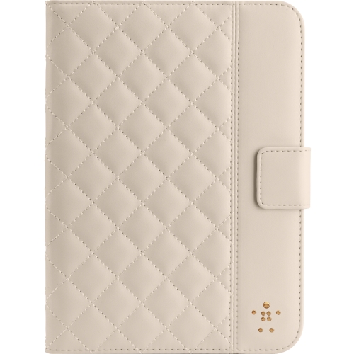 F7N007TTC01 Belkin Ipad Quilted Cover With Stand For Ipad Mini Cream