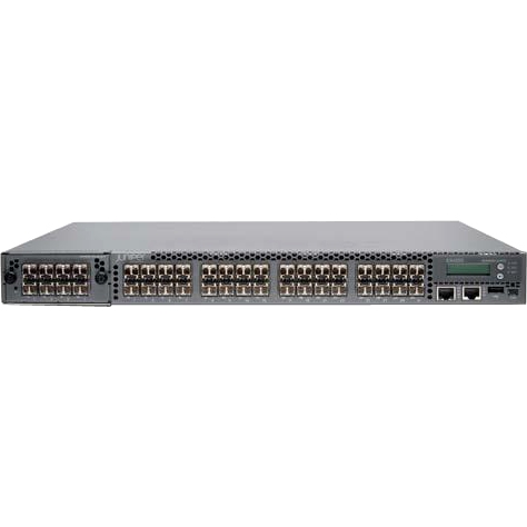EX4550-32T-DC-AFI Juniper EX4550 32-Port 100M/1G/10G Base-T Converged Switch 650W DC PS PSU side to Built in Port Side air flow (Refurbished)