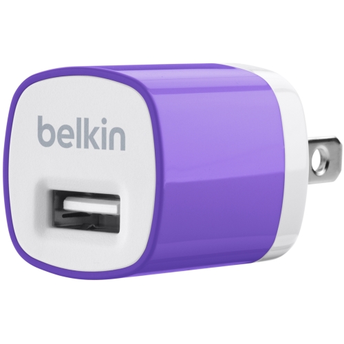 F8J017TTPUR Belkin Mixit USB Home Charger - Purple (Refurbished)
