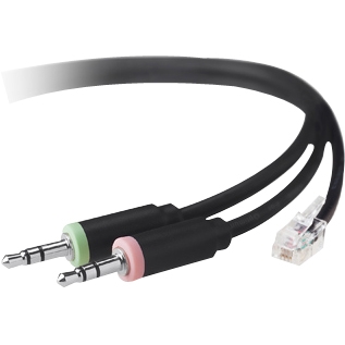F1D9021B10 Belkin Cisco Phone Adapter For Audio Switch 10 Ft (Refurbished)