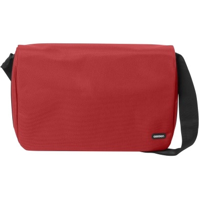 CMB401 Cocoon Soho Carrying Case (Messenger) for 16" Notebook Red Water Resistant Shoulder Strap 11.8" Height x 16.1" Width x 3.9" Depth