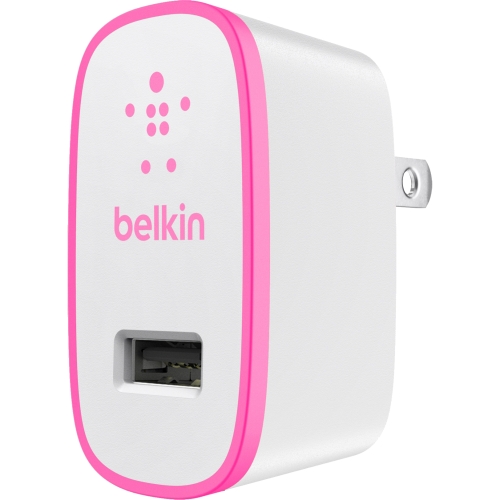 F8J052TTPNK Belkin 10W 2.1amp Mixit USB Home Charger - Pink (Refurbished)