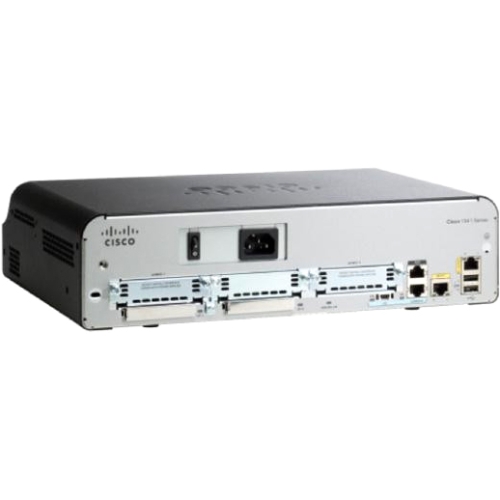 C1941-AX/K9 Cisco 2 Ports 2 Slots Desktop Wall Mountable Rack-mountable (Refurbished)