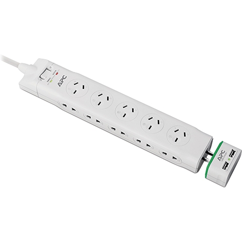 P10U-CN APC SurgeArrest Essential 11-Outlets 600 Joules 220V Surge Protector (Refurbished)