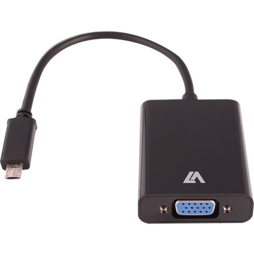 CBLMHLVPW-1N V7 Mhl Microusb To Vga Adapter Blkadap Type B/m-type A/f + 3.5 Ster