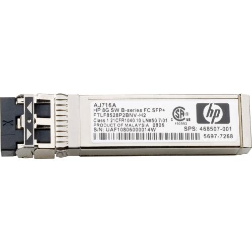 C8R24A HP 16Gbps 16GBase-SW Fibre Channel Multi-mode Fiber 300m 850nm LC Connector SFP+ Transceiver (4-Pack ) for Modular Smart Array 2040