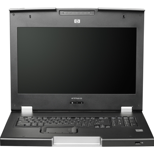 AZ876A HP TFT7600 G2 KVM Console Rackmount Keyboard DK Monitor (Refurbished)