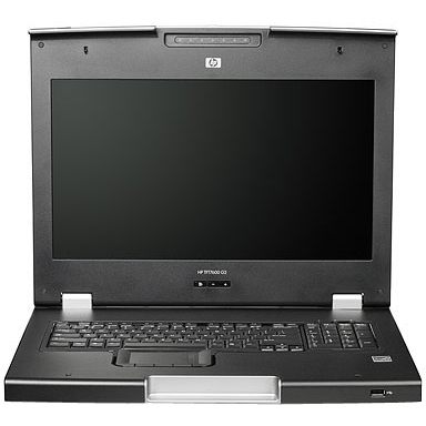 AZ878A HP TFT7600 G2 KVM Console Rackmount Keyboard SE/FI Monitor (Refurbished)