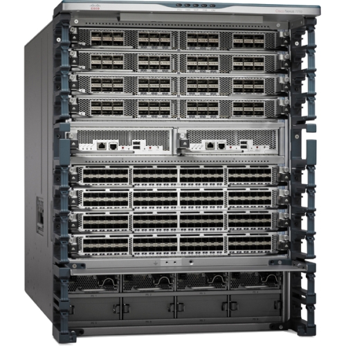 N77-C7710 Cisco Nexus 7700 10-Ports Expansion Slot Supervisor Engine Manageable Layer2 Rack-mountable 14U Switch Chassis (Refurbished)