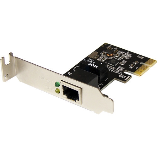 ST1000SPEX2L StarTech Single-Port RJ-45 1Gbps PCI Express x1 Gigabit Ethernet Server Network Adapter