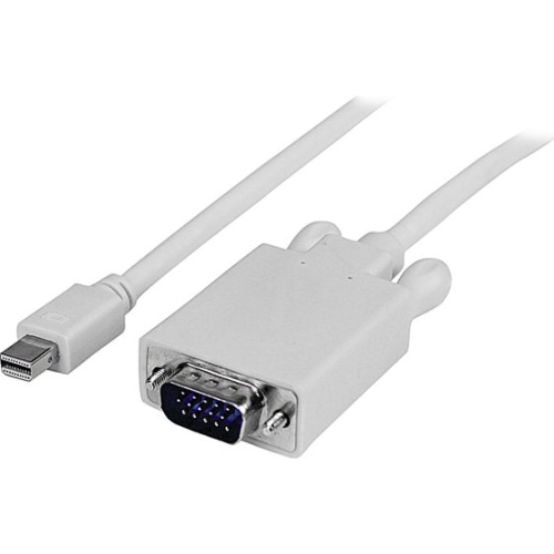 MDP2VGAMM10W StarTech 10ft Active Mini DisplayPort to VGA Cable White