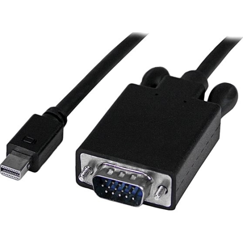 MDP2VGAMM6B StarTech 6ft Active Mini DisplayPort to VGA Cable Black