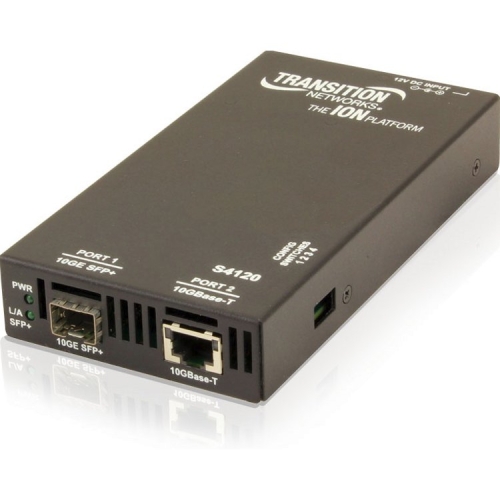 S4120-1048-NA Transition Networks 10gbe Rj45 100m Copper To Fiber Media Converter Standalone