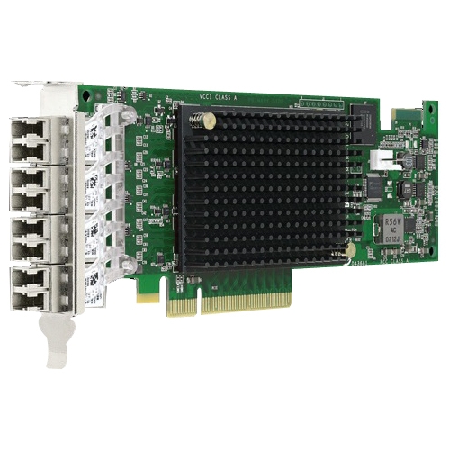 LPe15004-M8 Emulex Network LightPulse 4-Port 8GFC Short Wave Optical LC SFP+ Host Adapter