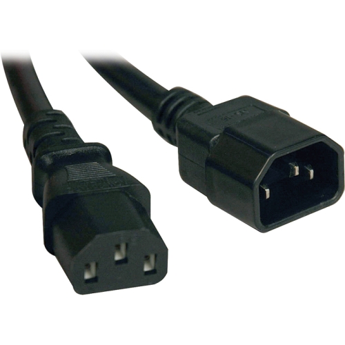 P004-005-13A Tripp Lite 5ft Power Cord Adapter 16awg Cabl 13a 100v 250v C14 To C13