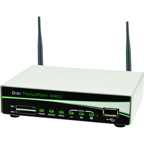 WR21-B11B-DB1-SH Digi International Transport WR21 Router - 1xrtt Sprint 1 Ethernet (Refurbished)