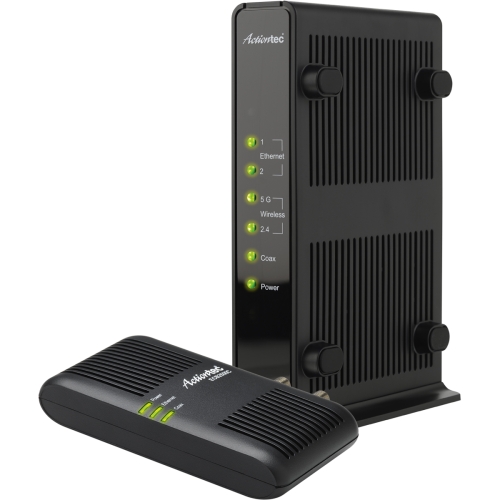 WCB3000NK01 Actiontec Wcb3000n Ieee 802.11n 54 MBps Wireless Range Extender Ism Band Unii Band 2 X Network Rj-45 (Refurbished)