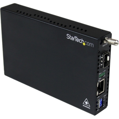 ET91000SFP2 StarTech Gigabit Ethernet Fiber Media Converter with Open SFP Slot